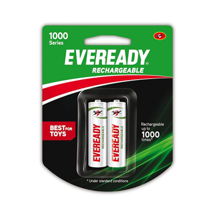 Eveready Battery Rechargeable 1000 Series 